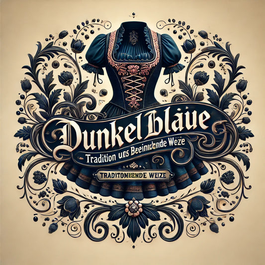 Das dunkelblaue Dirndl – Eleganz und Stil