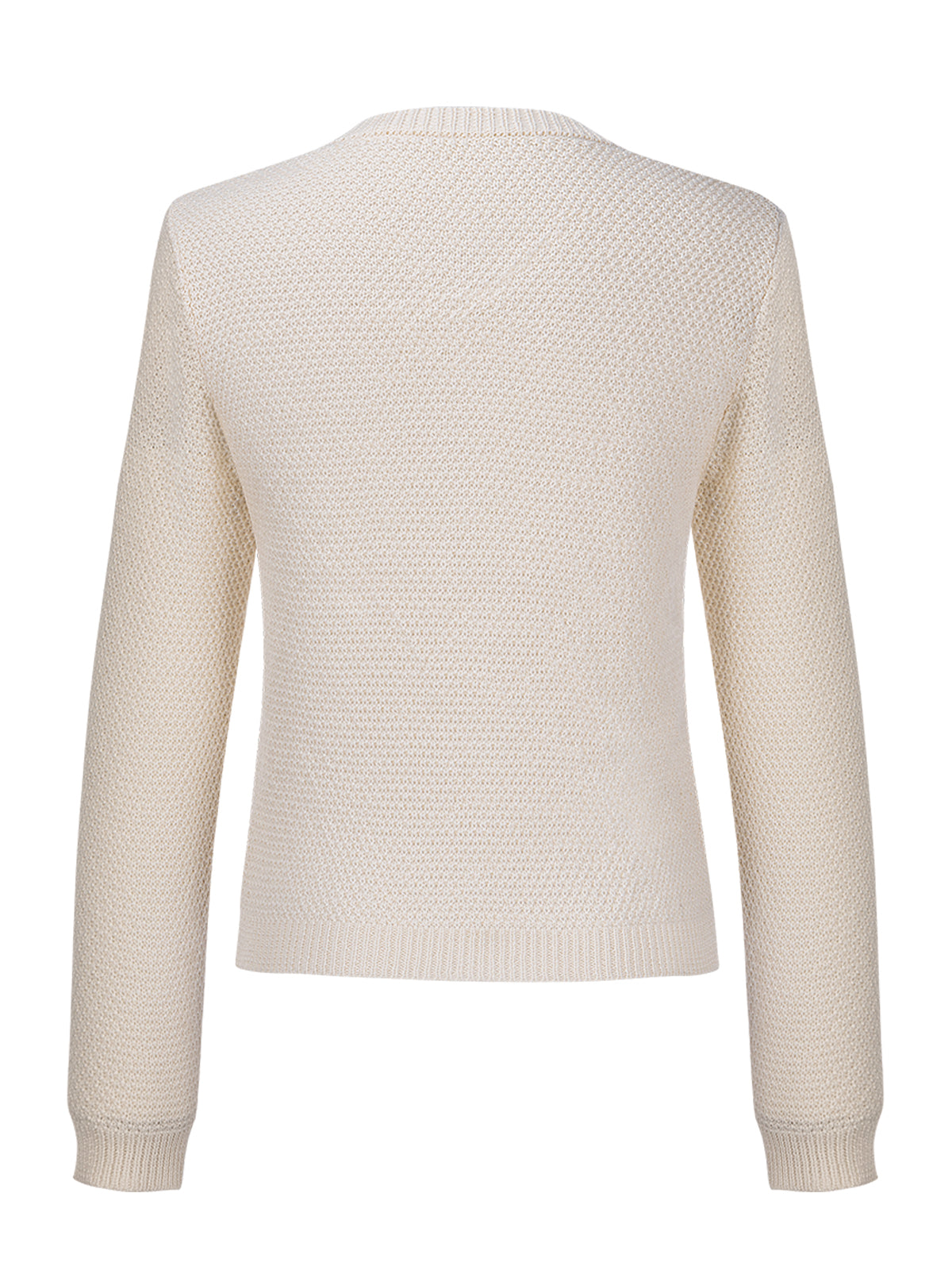 STRICKJACKE AMALIA IN WEISS