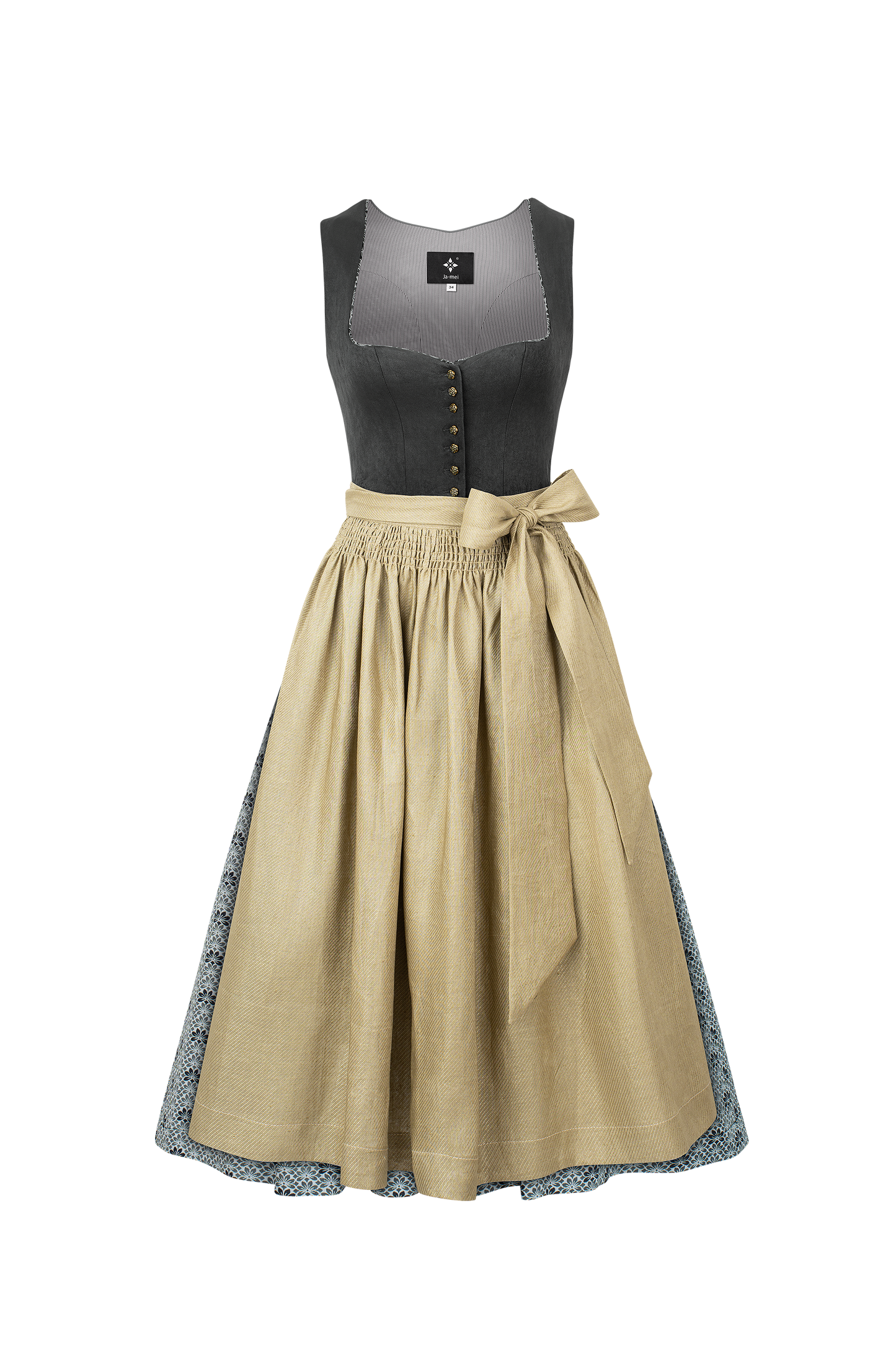 DIRNDL LEAH IN GRAU