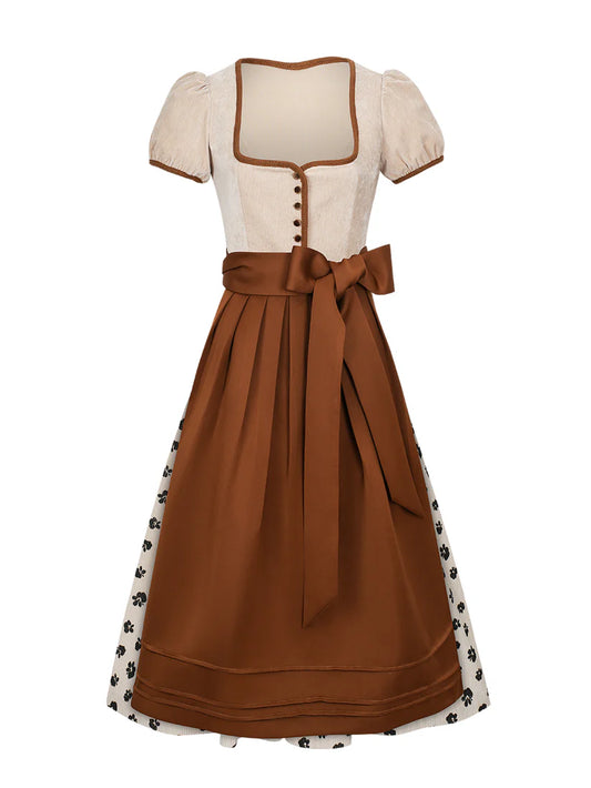 Das braune Dirndl - Tradition und Eleganz vereint