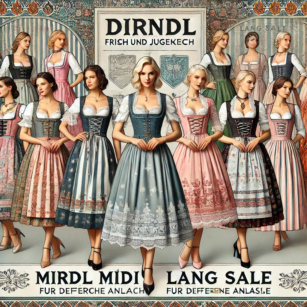 Die Schönheit von Dirndl im Sale: Midi und Lang
