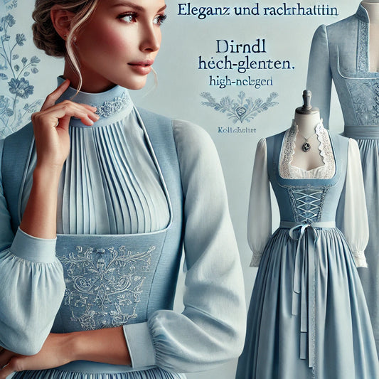 Die Faszination der hellblauen Dirndl in verschiedenen Ausführungen