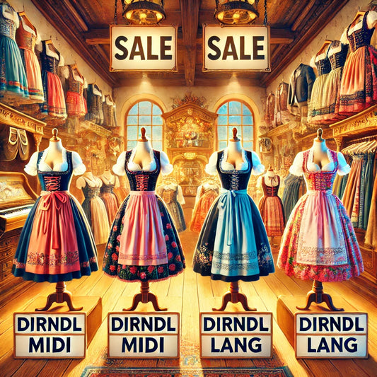 Dirndl Midi und Dirndl Lang im Sale: Stilvolle Trachtenmode zum besten Preis
