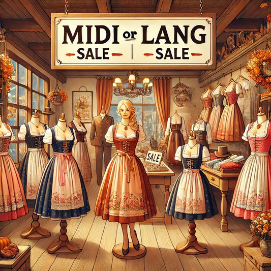 Dirndl Midi und Dirndl Lang im Sale – Wie Sie das perfekte Dirndl finden und dabei sparen