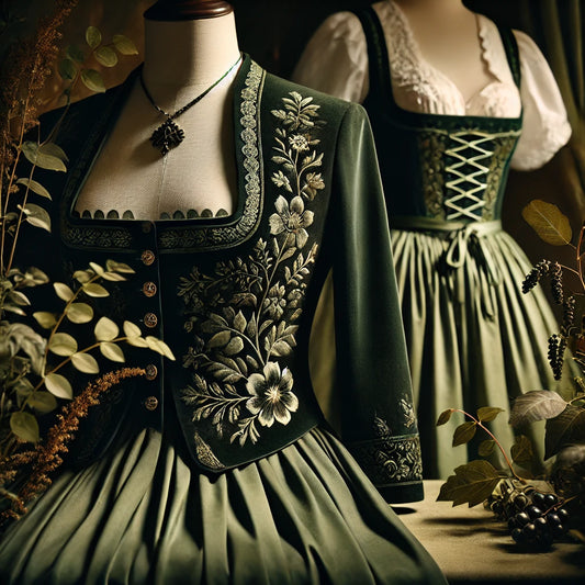 Eleganz in Dunkelgrün: Alles, was Sie über das dunkelgrüne Dirndl wissen müssen