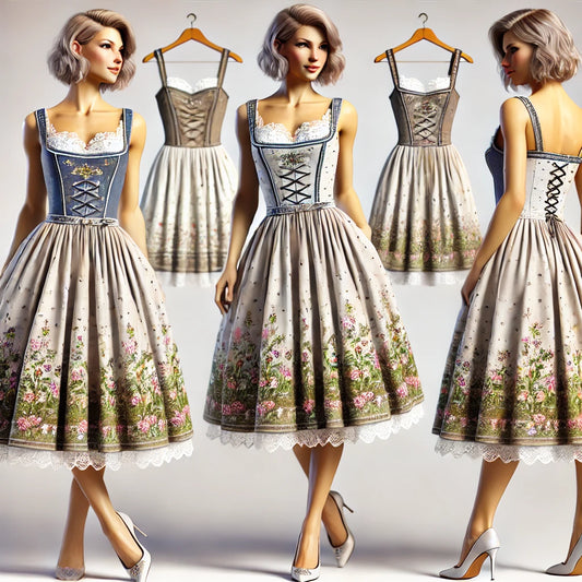 Dirndl - Ein Traum in Midi und Lang im Sale