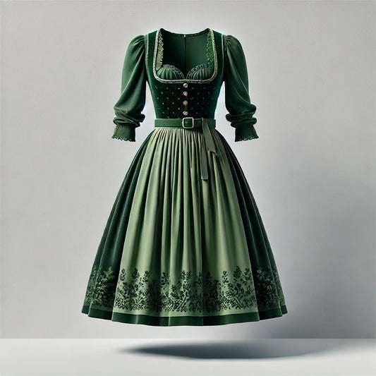 Die Entwicklung von Tradition: Wie das Waldgrüne Dirndl Zeitgeist und Geschichte vereint