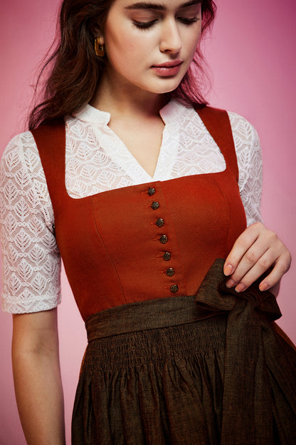 DIRNDL FIONA IN FLAMME