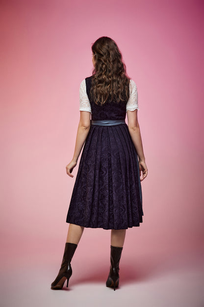 DIRNDL ROSALIE IN NEBELBLAU