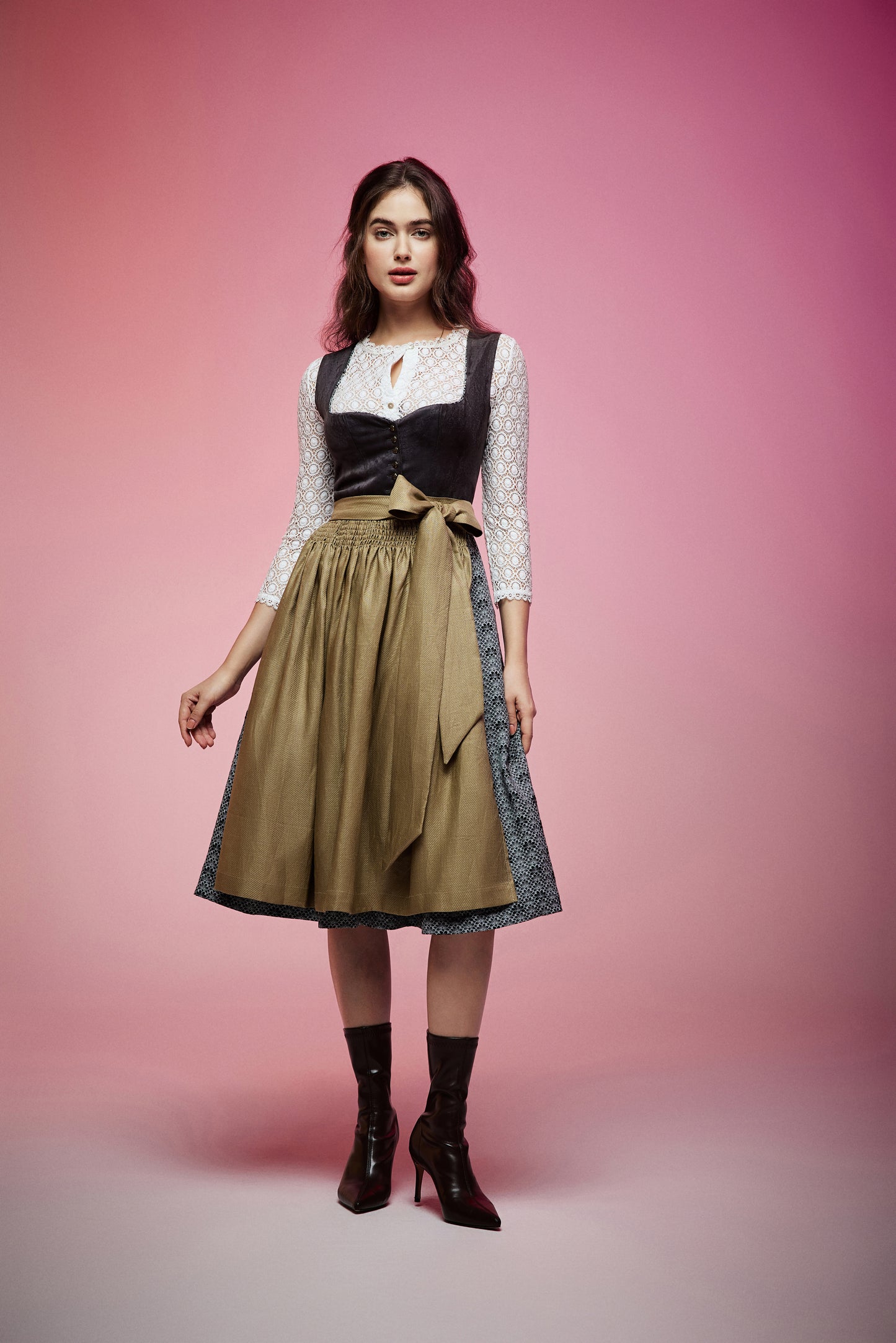 DIRNDL LEAH IN GRAU