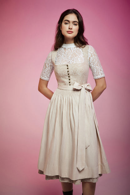 DIRNDL FIONA IN CREAM