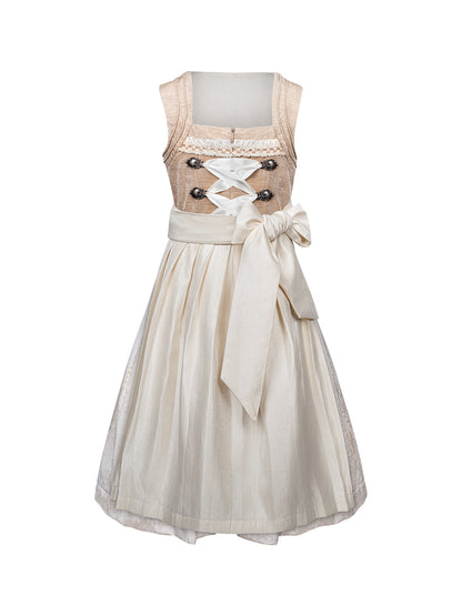 KINDER DIRNDL TIANA IN CREME