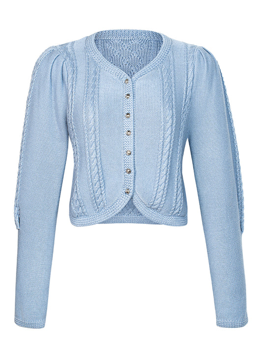 STRICKJACKE MARTHA IN BLAU