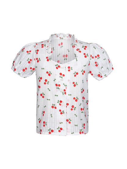 KINDER BLUSE SOFIA CHERRY
