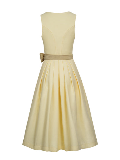 DIRNDL CAMILLE IN LIME YELLOW