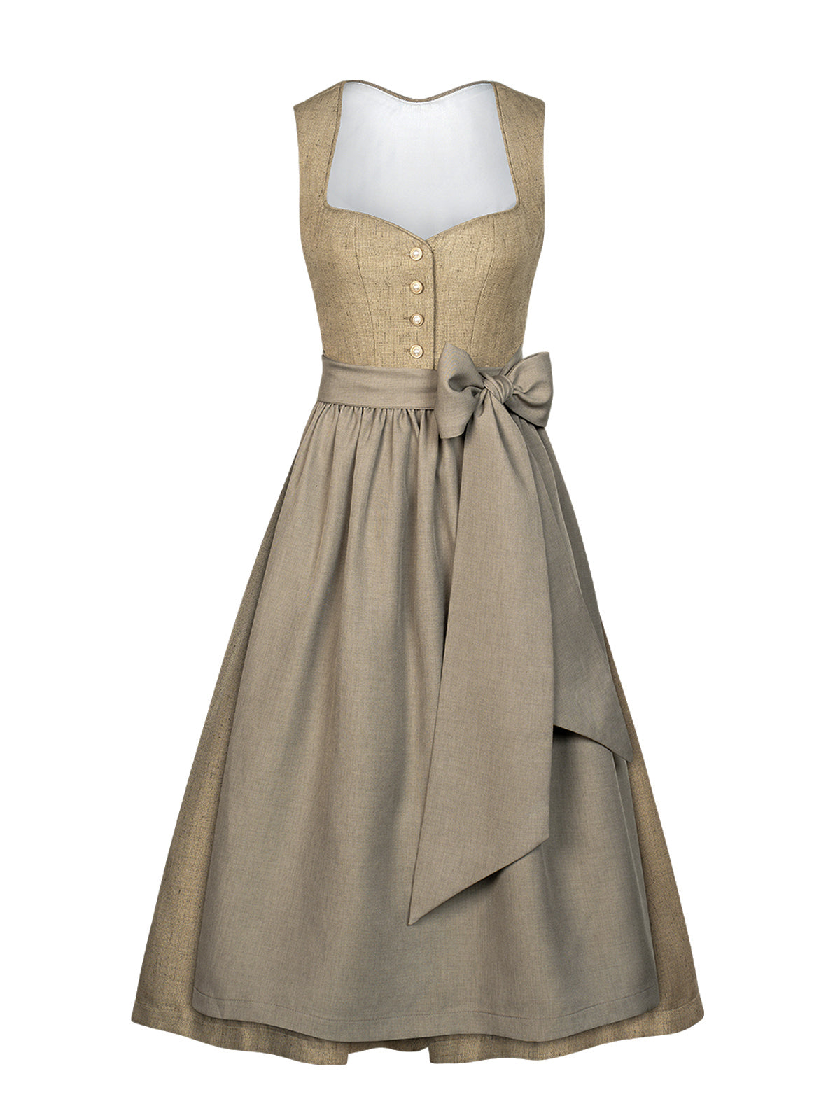 DIRNDL AMANA IN BROWN