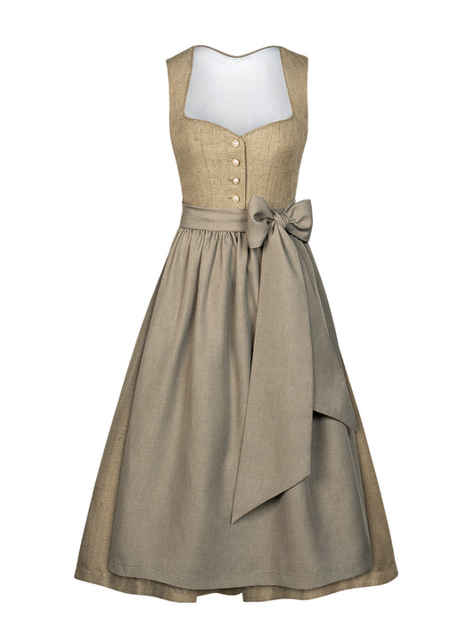 DIRNDL AMANA IN BROWN