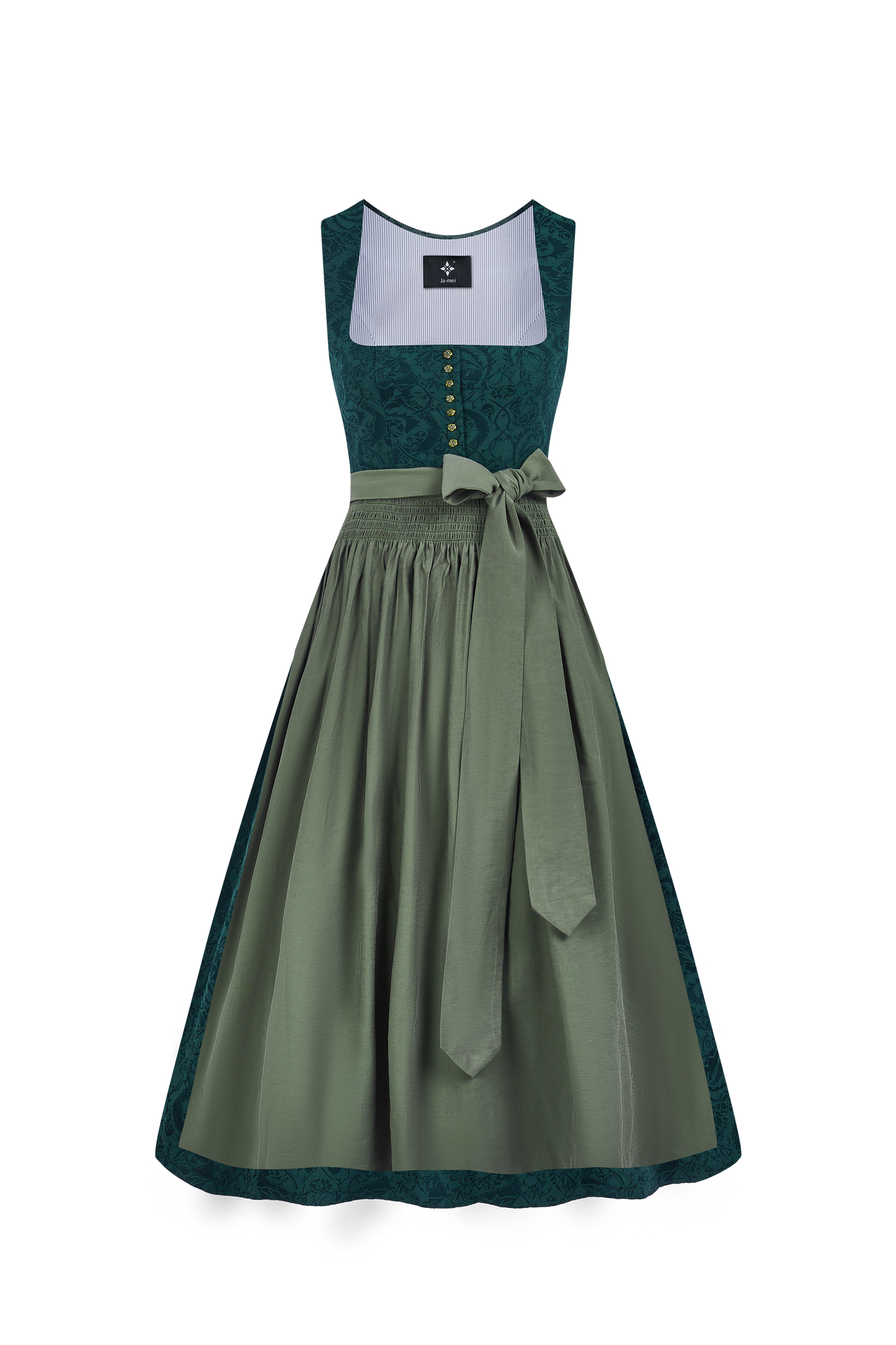 DIRNDL ROSALIE IN DUNKELGRÜN