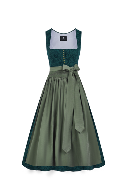 DIRNDL ROSALIE IN DUNKELGRÜN