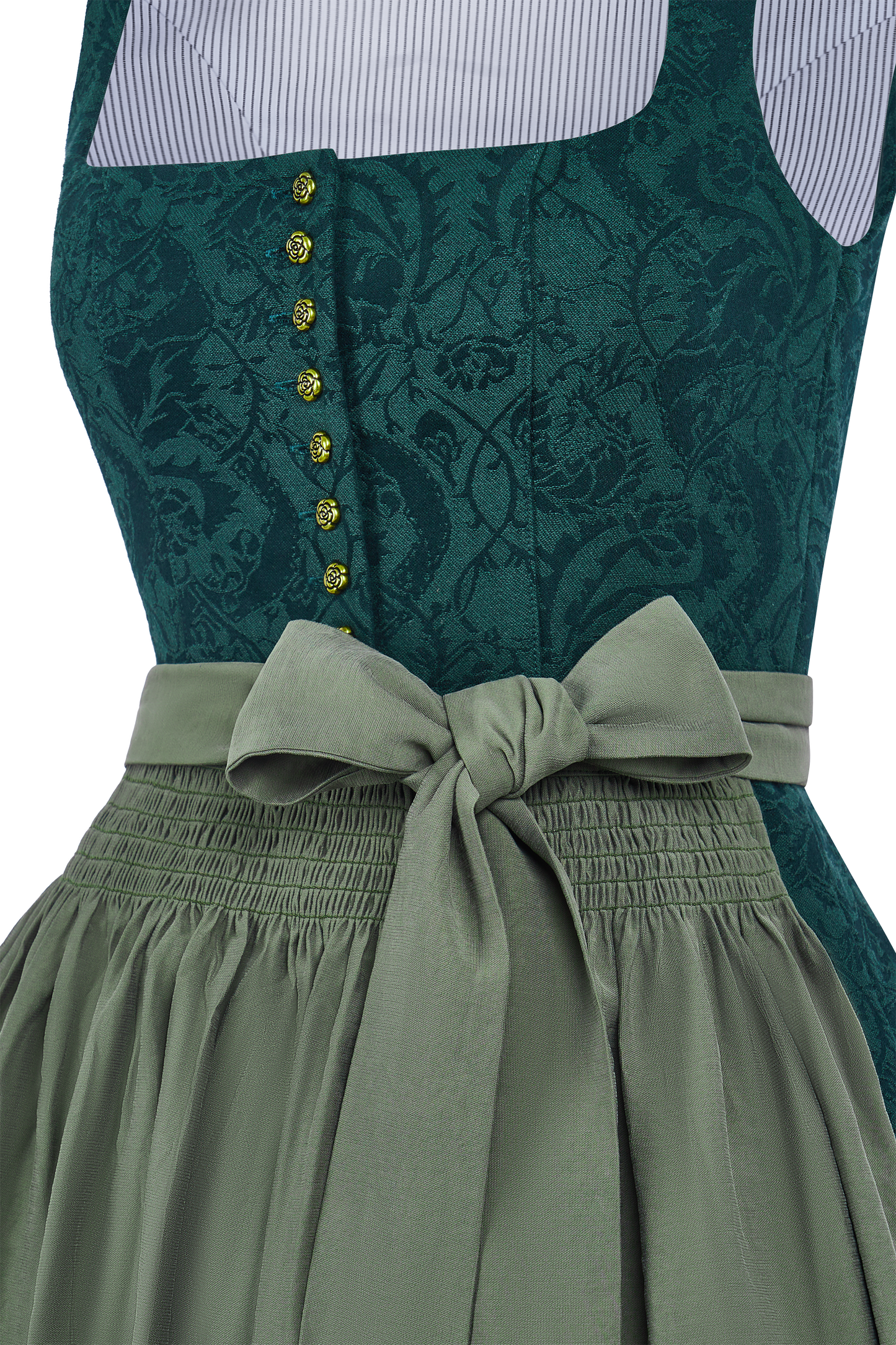 DIRNDL ROSALIE IN DUNKELGRÜN