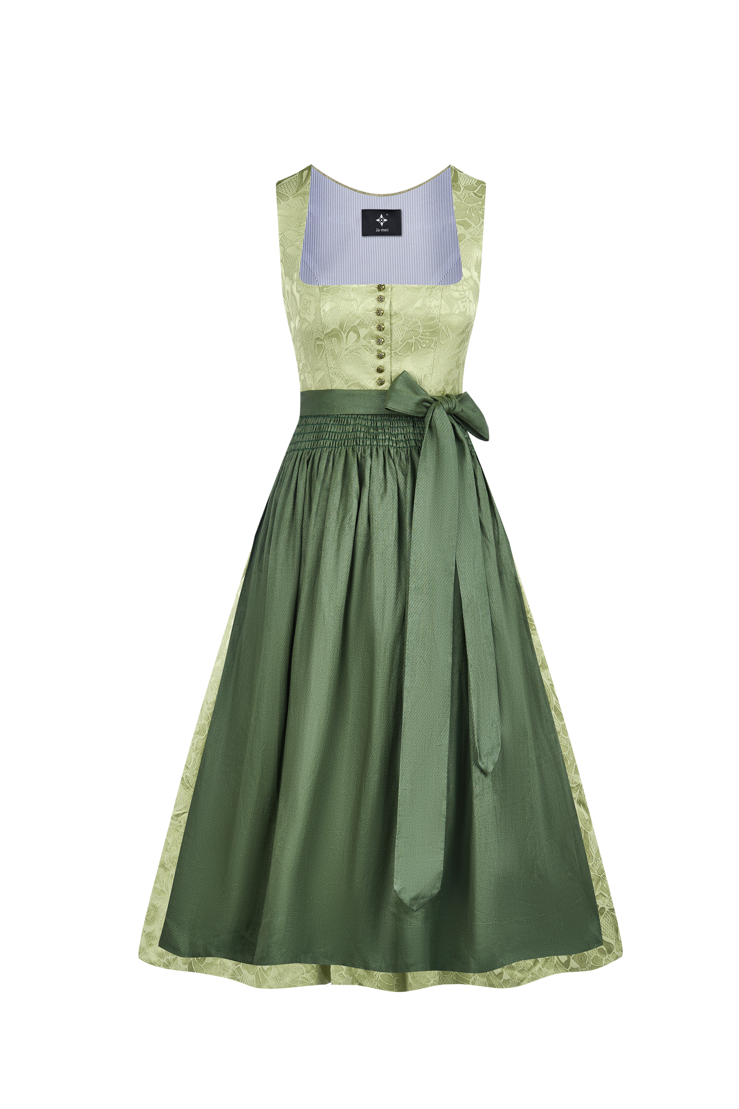 DIRNDL ROSALIE IN HELLES GRÜN