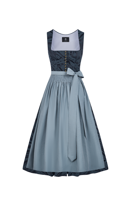 DIRNDL ROSALIE IN DUNKLES BLAU