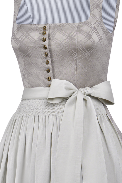 DIRNDL ROSALIE IN SILBER